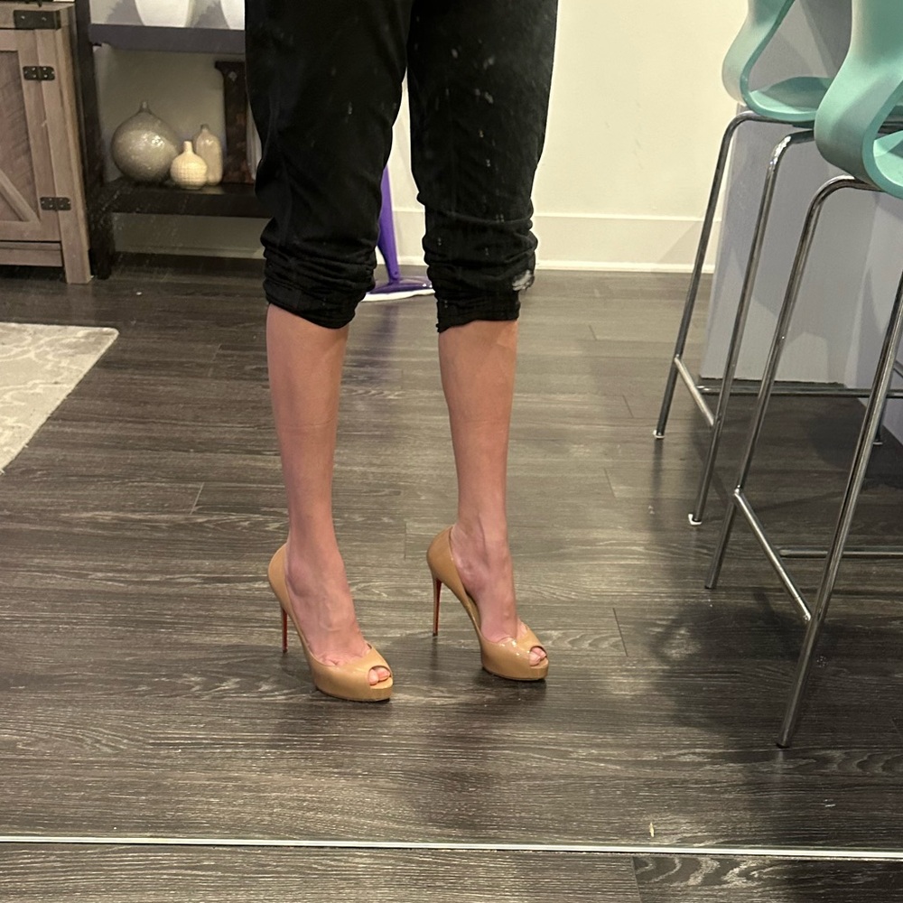 Louis Vuitton Peep Toe Heels